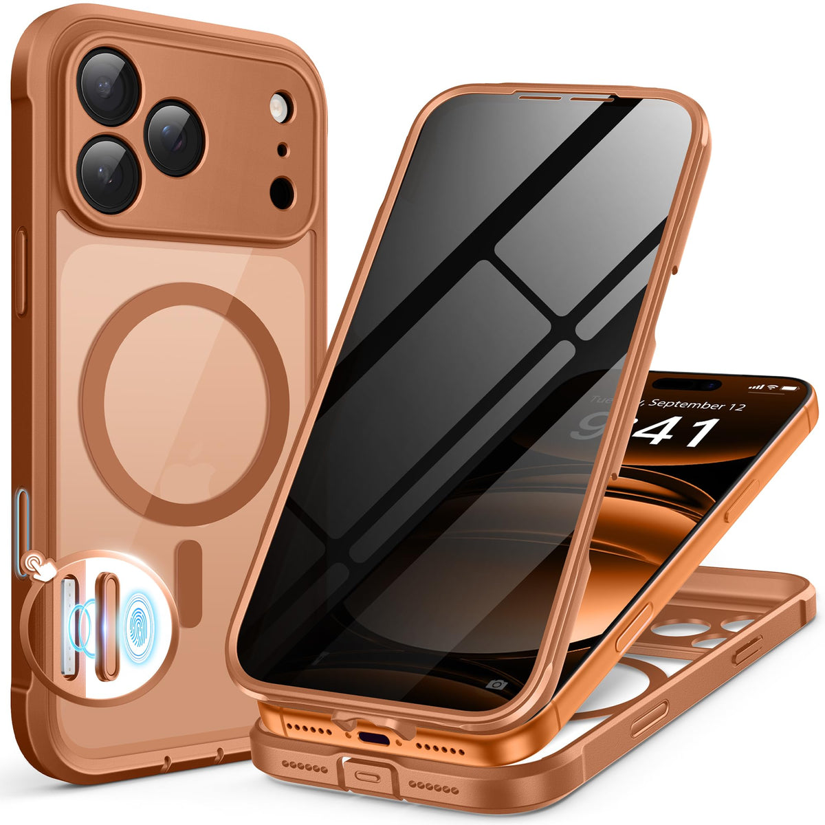 BERFY for iPhone 17 Pro Case