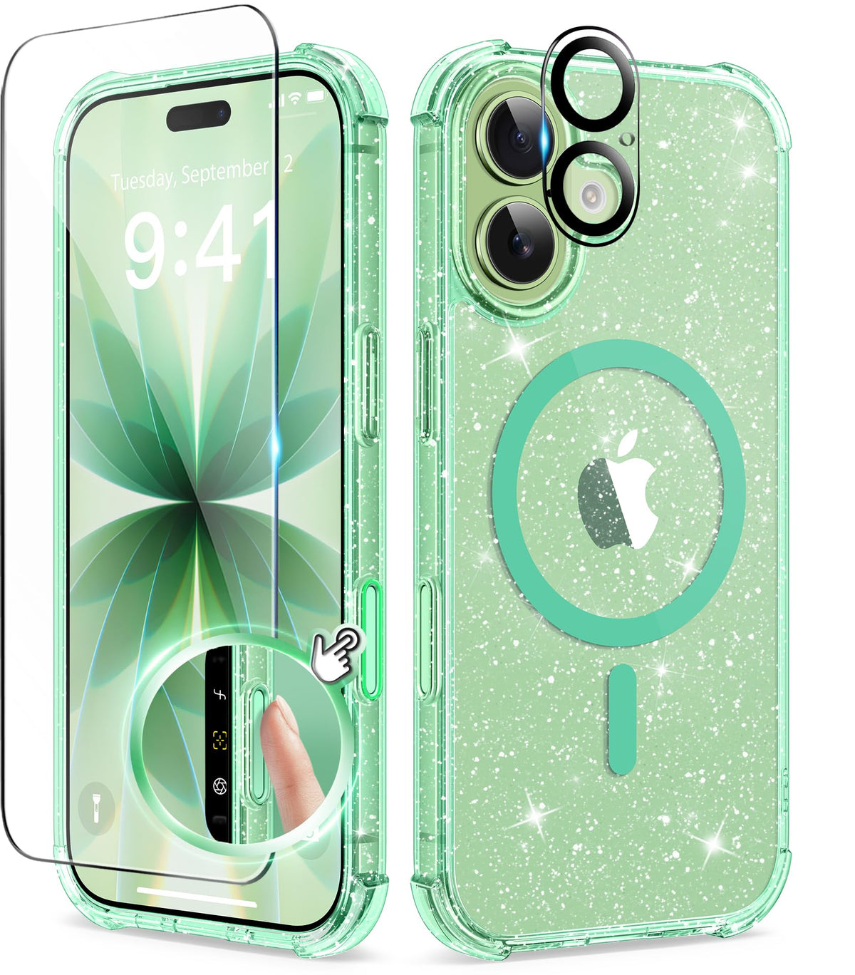 BERFY for iPhone 17 Case for Women 6.3"