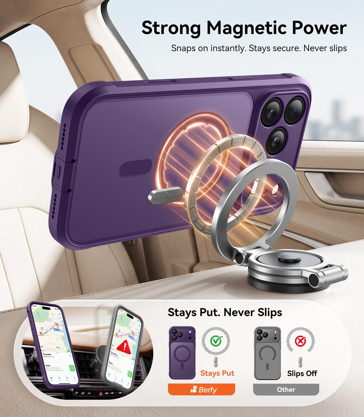 BERFY for iPhone 18 Pro Max Case