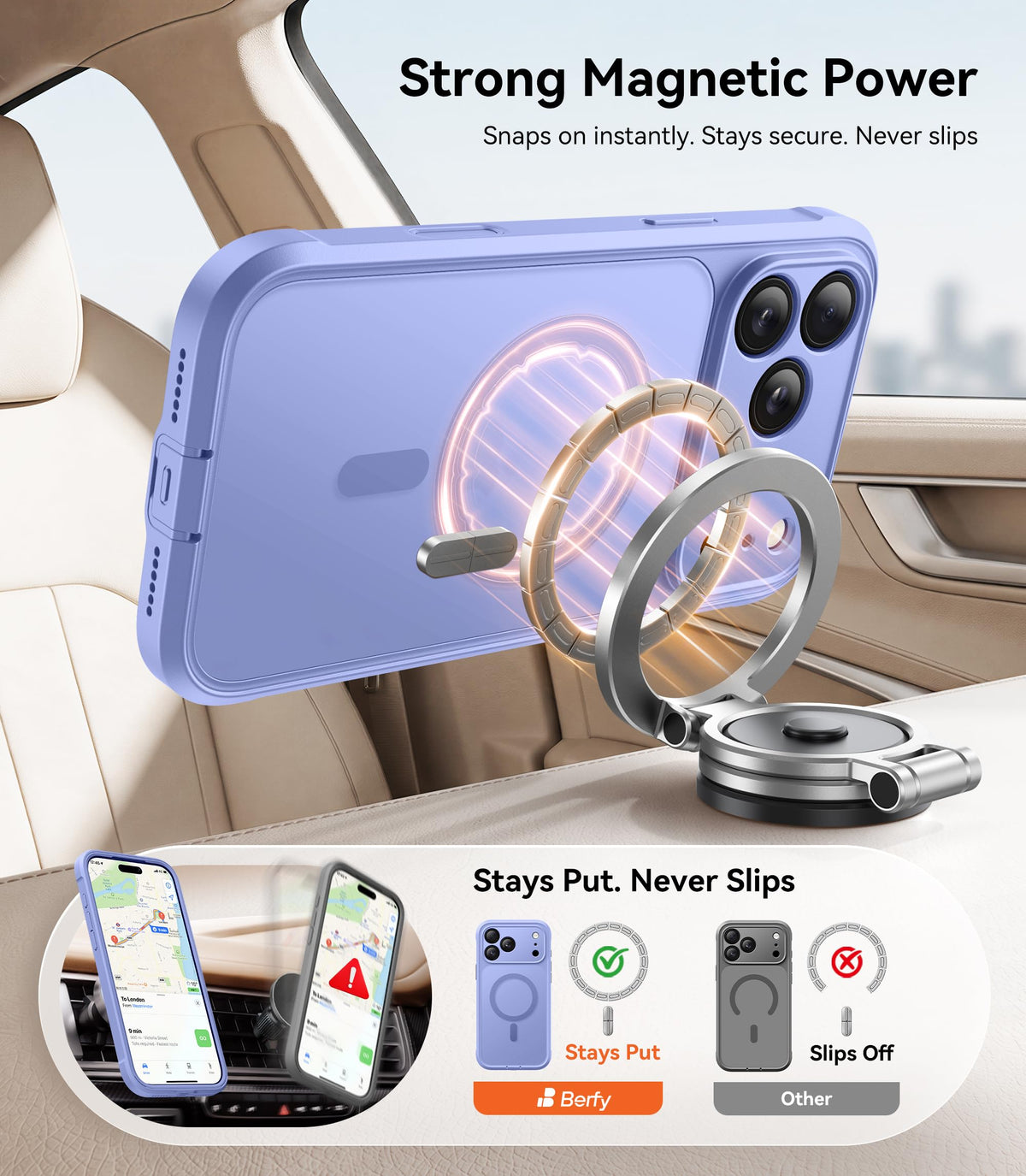 BERFY for iPhone 18 Pro Max Case