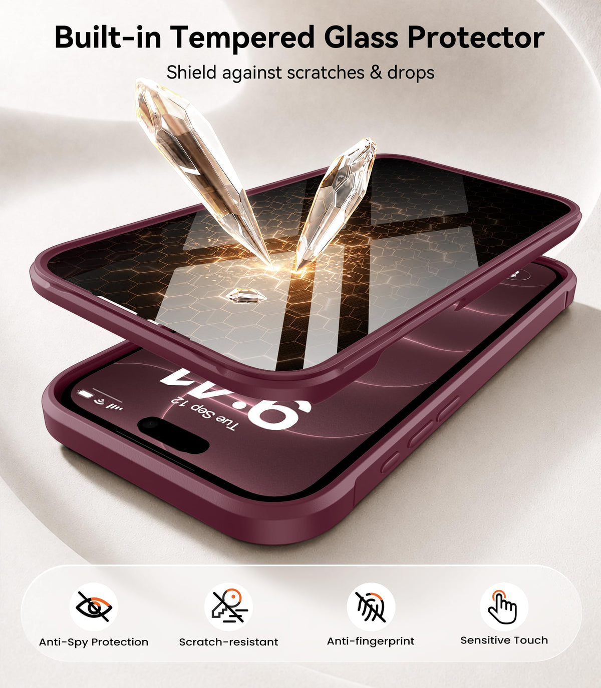 BERFY for iPhone 18 Pro Case