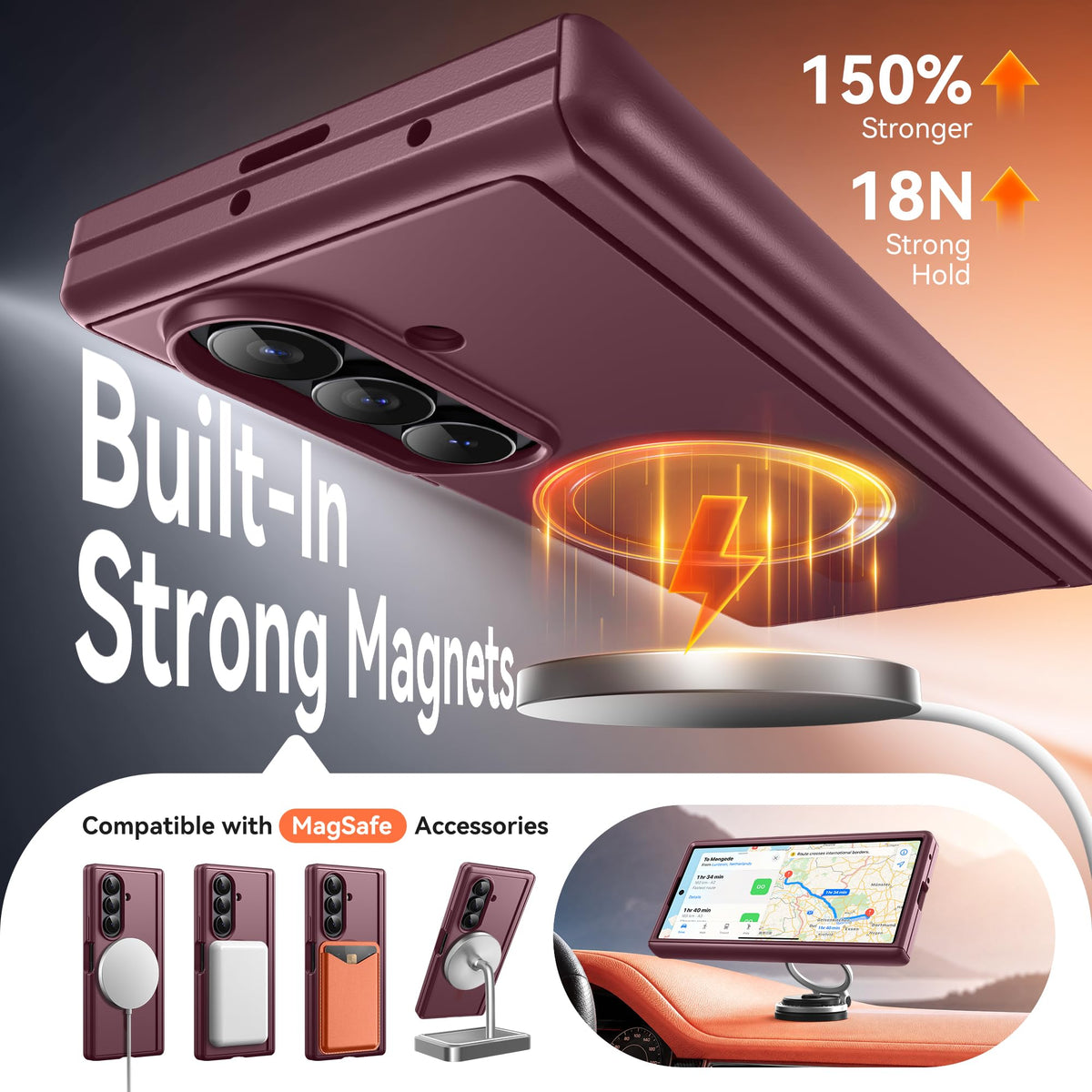 BERFY for Samsung Galaxy Z Fold 8 Ultra Case