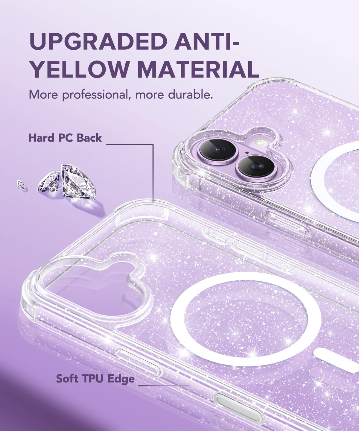 BERFY for iPhone 17 Case for Women 6.3"