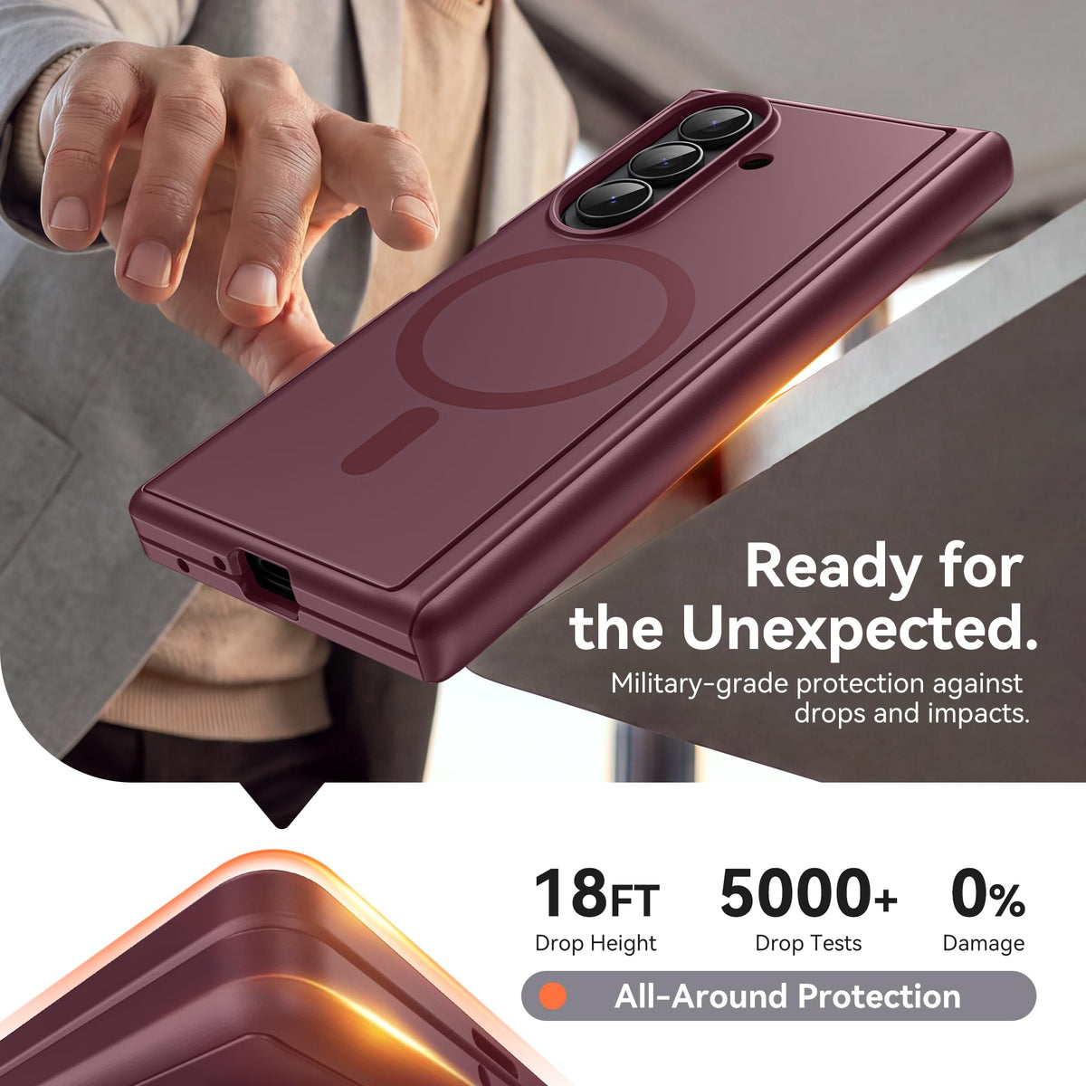 BERFY for Samsung Galaxy Z Fold 8 Ultra Case