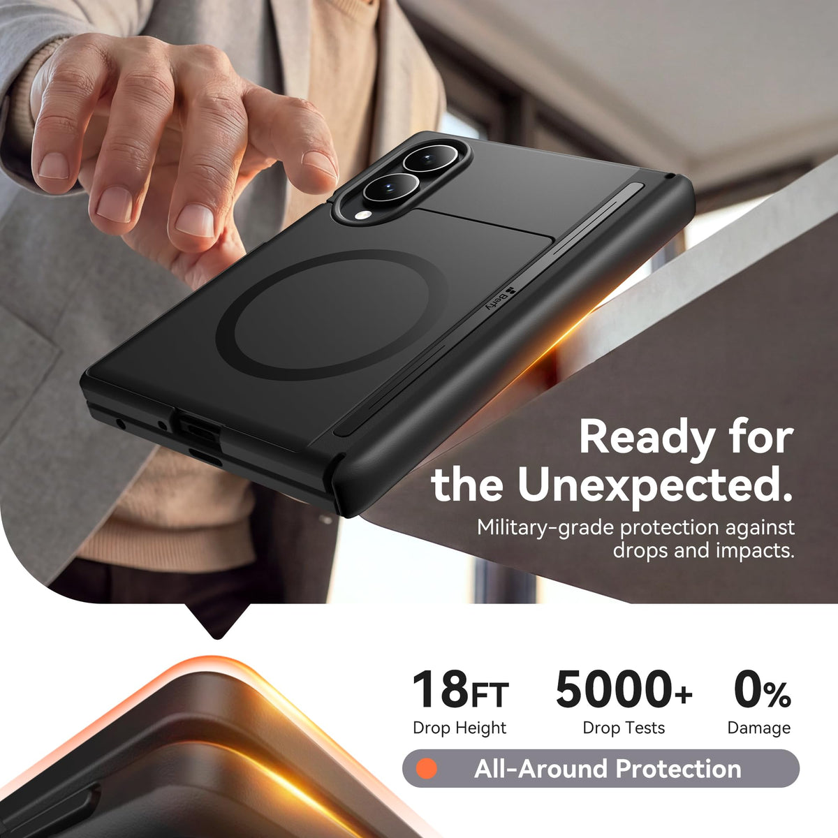 BERFY for Samsung Galaxy Z Fold 8 Case