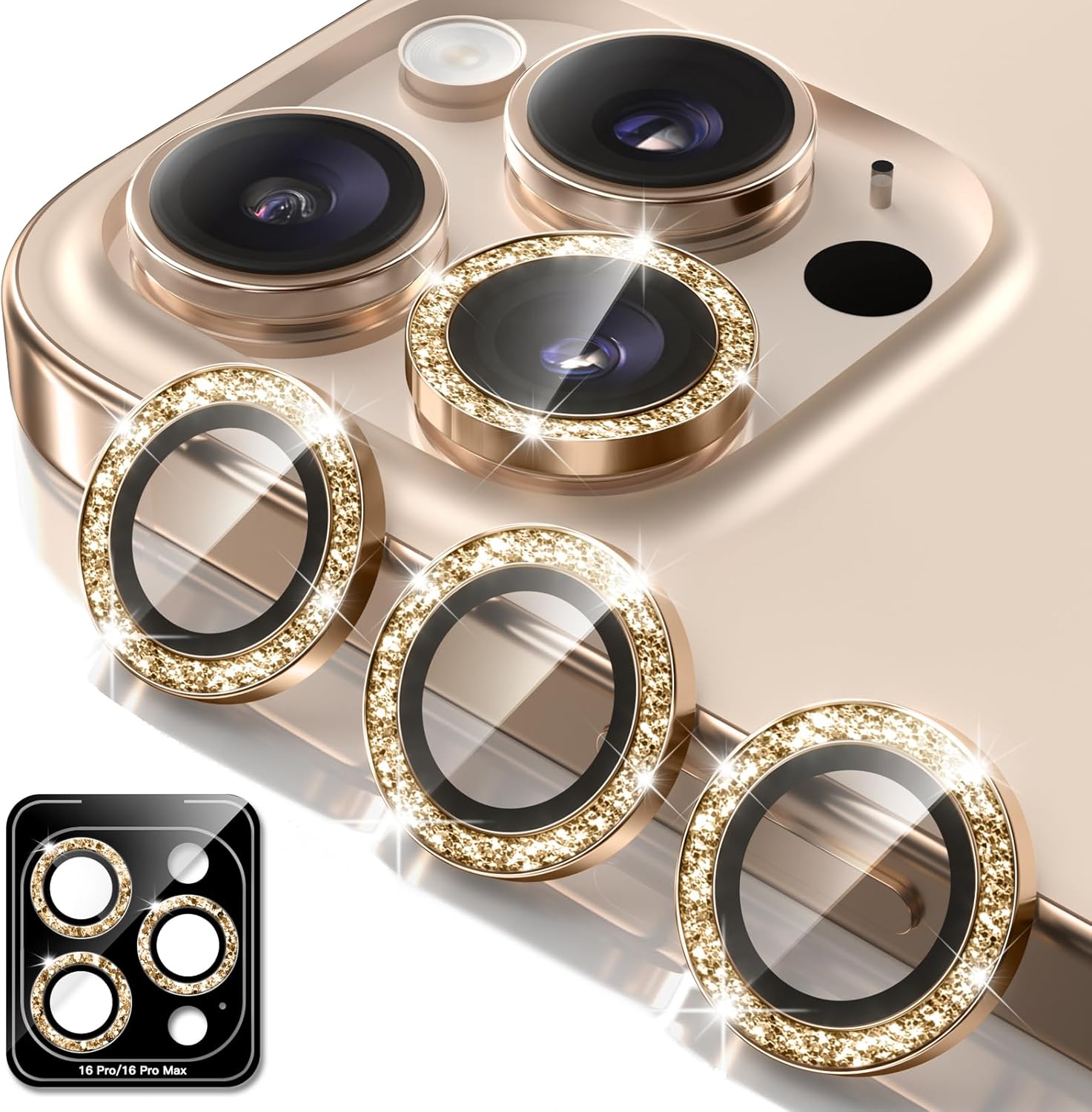 Camera Lens Protector for iPhone 16 Pro/16 Pro Max