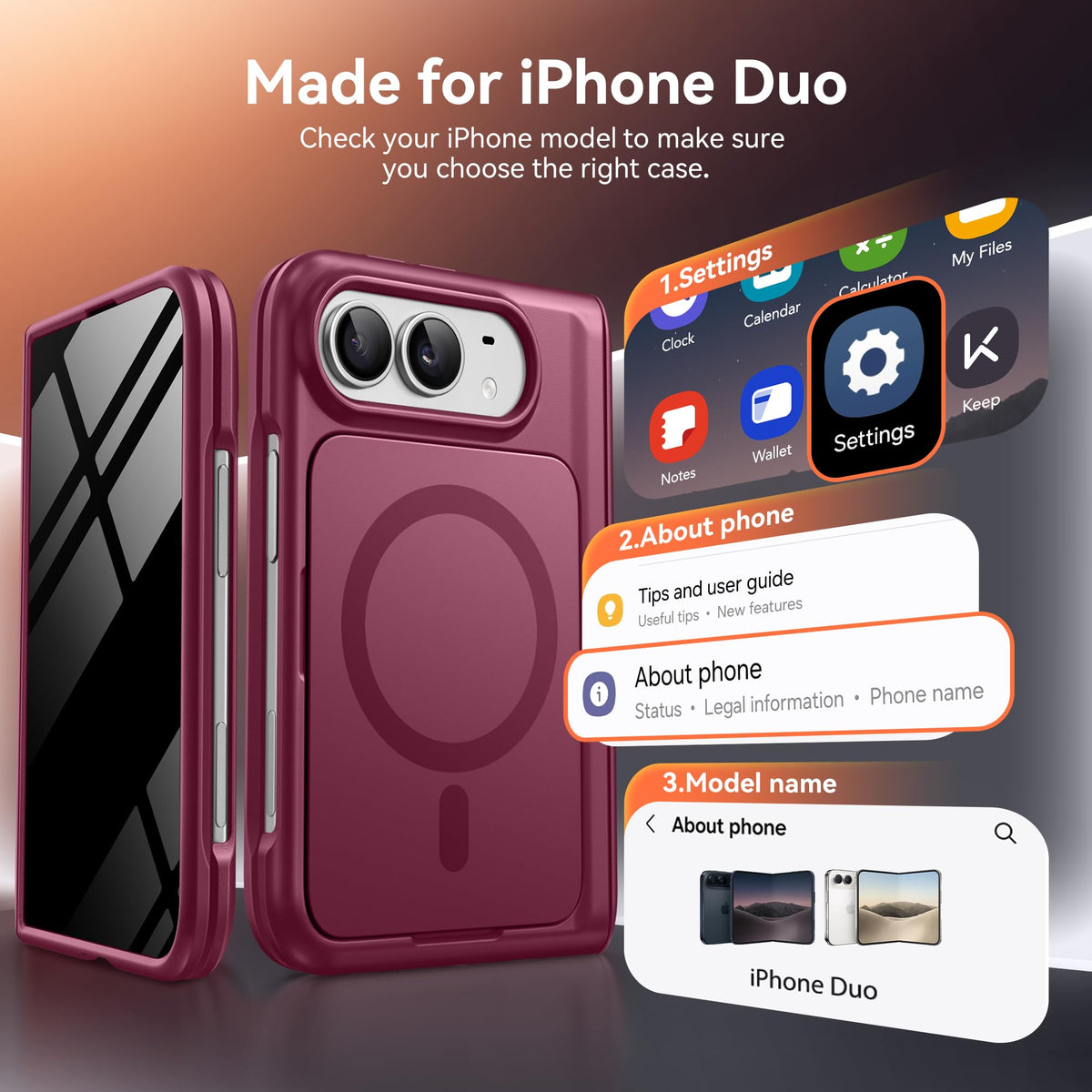 iPhone Duo MagSafe Case