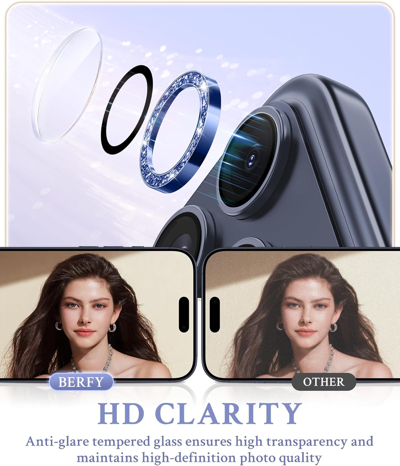 iPhone 17 Pro/17 Pro Max Camera Lens Protector