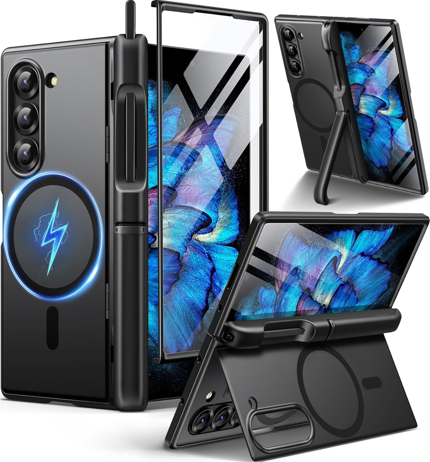 Magnetic Armor Stand for Z Fold 6 Case