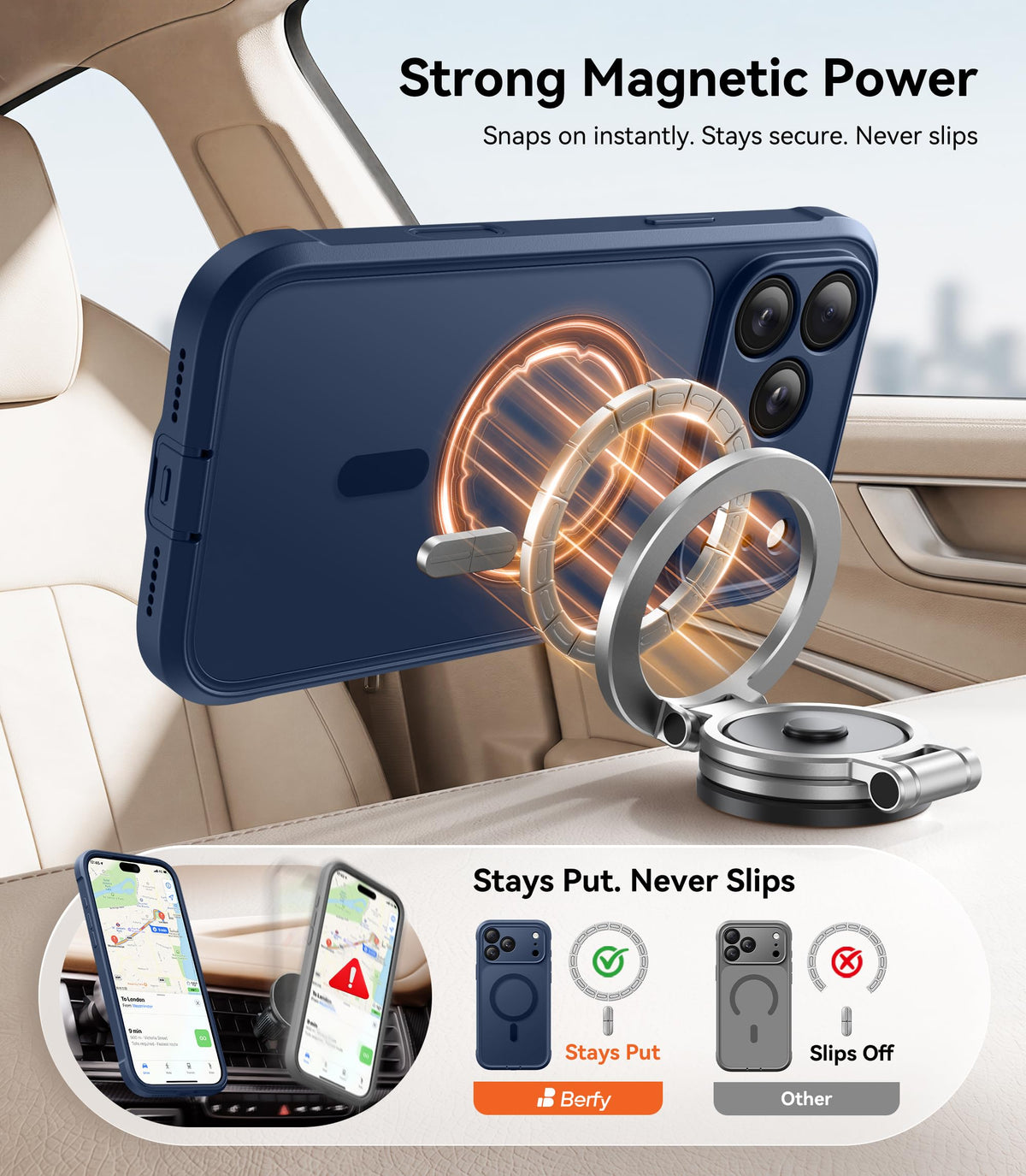 BERFY for iPhone 18 Pro Max Case