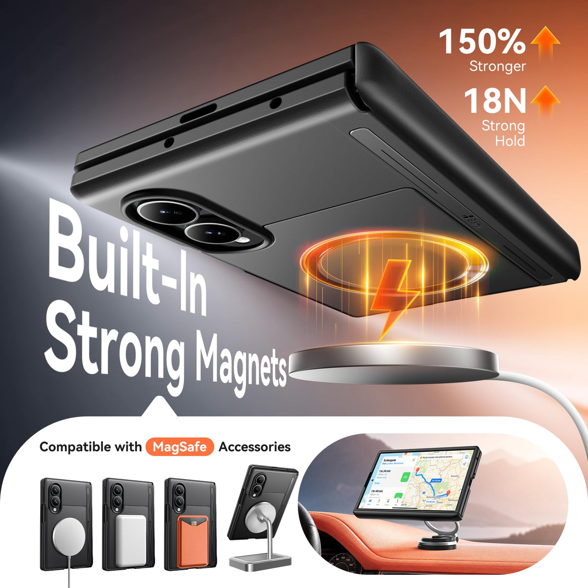 BERFY for Samsung Galaxy Z Fold 8 Case
