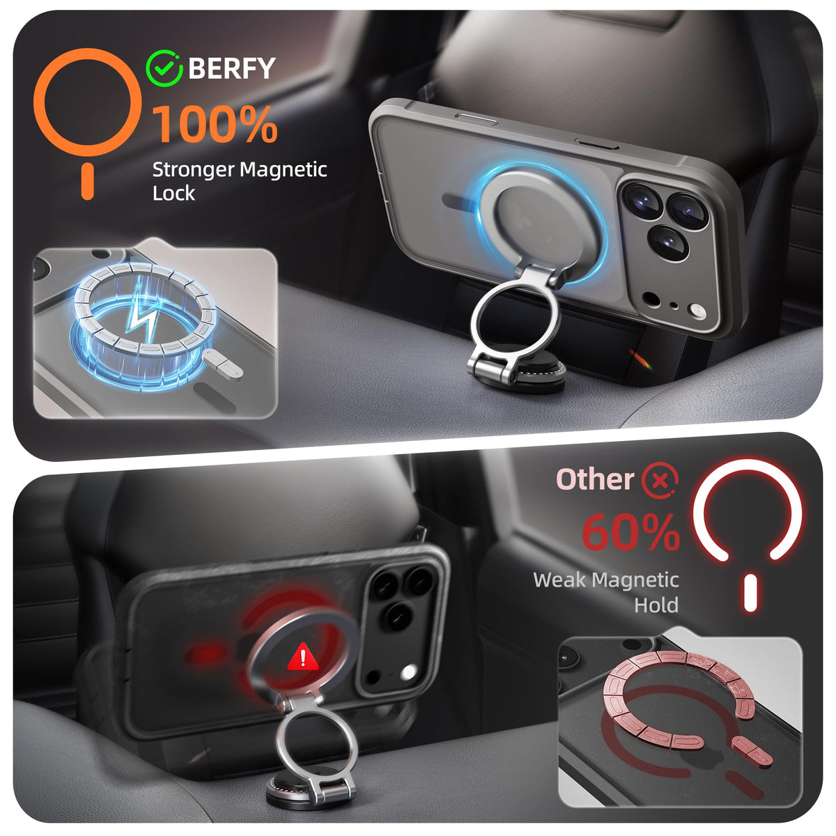 BERFY for iPhone 17 Pro Case