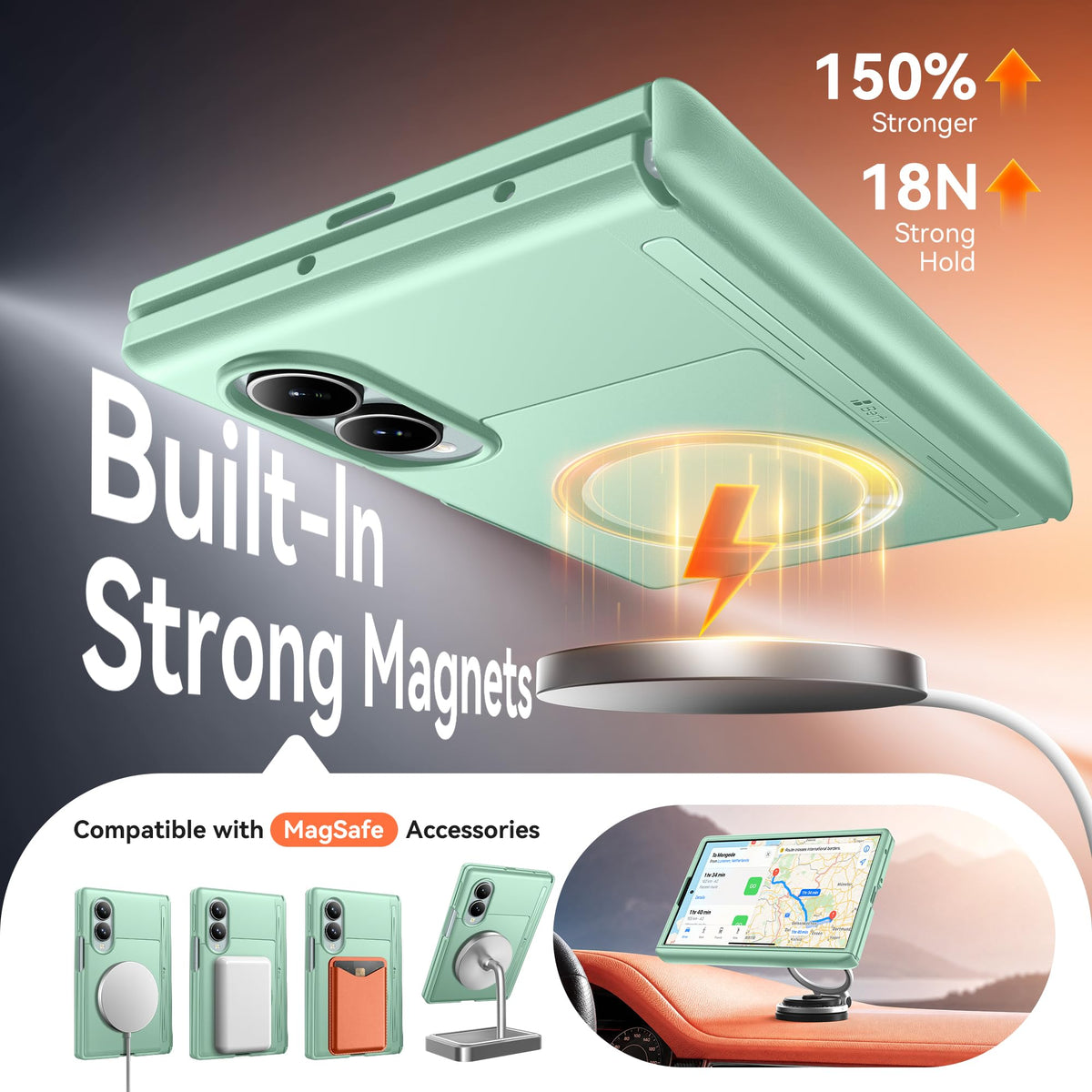 BERFY for Samsung Galaxy Z Fold 8 Case