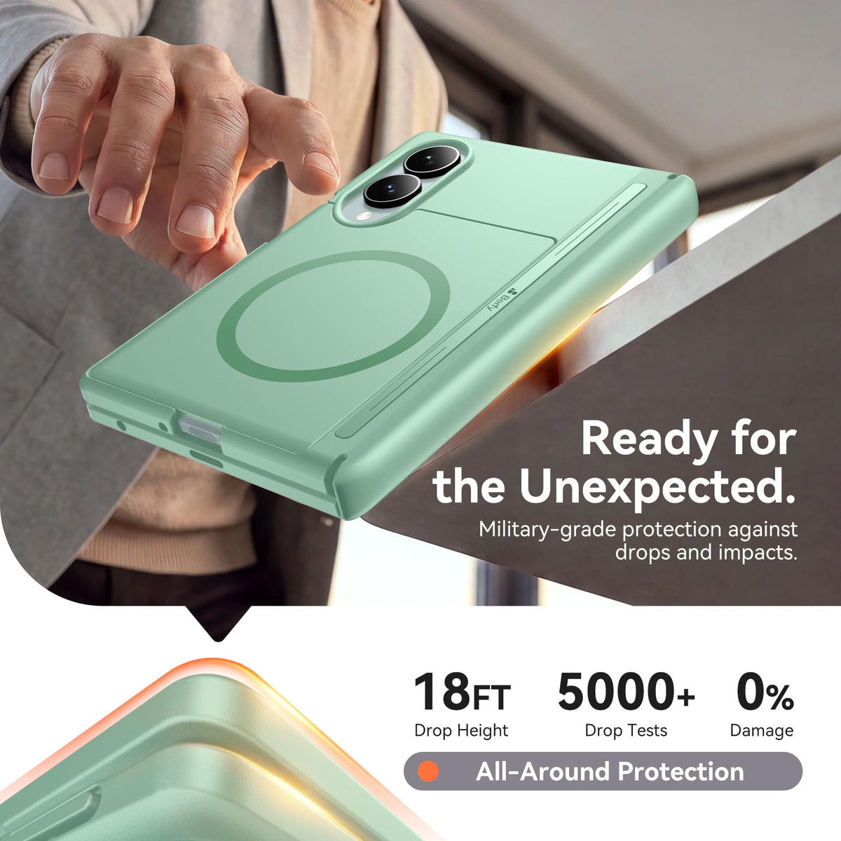 BERFY for Samsung Galaxy Z Fold 8 Case