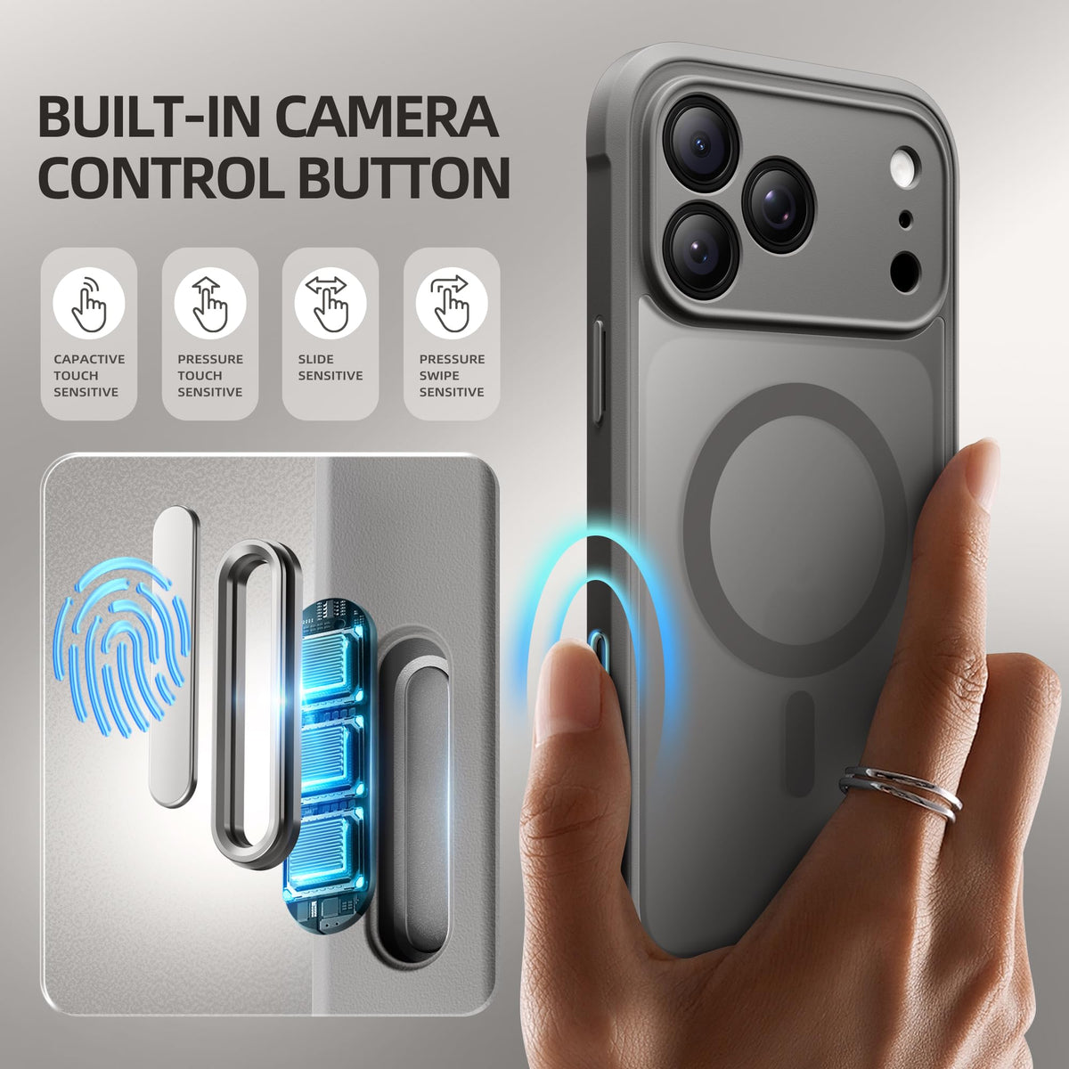 BERFY for iPhone 17 Pro Case