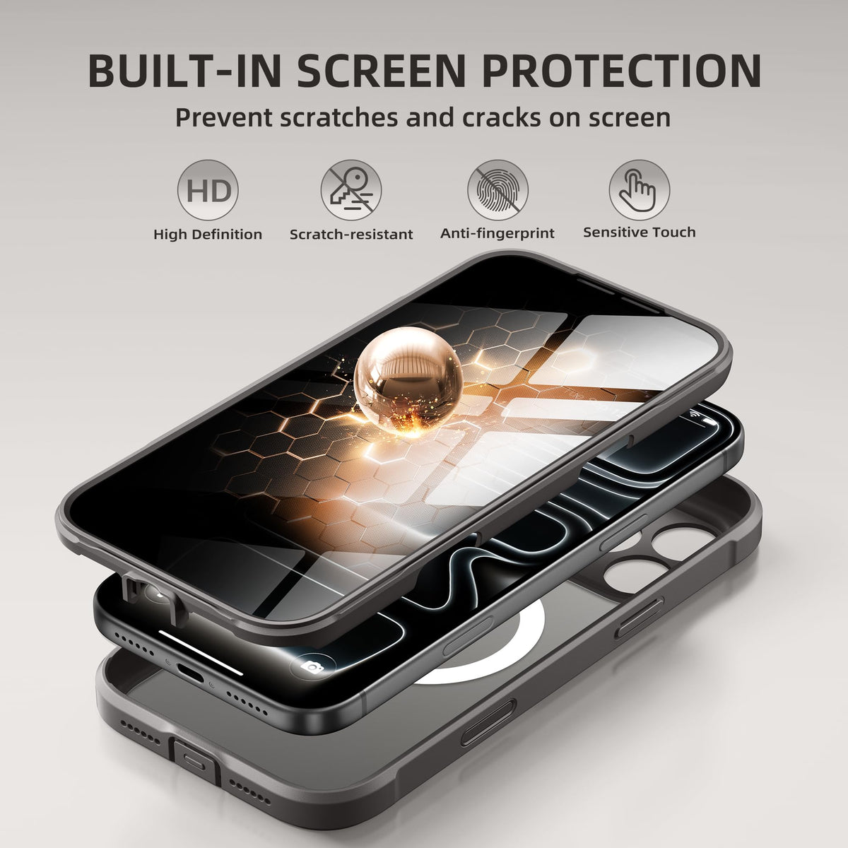 BERFY for iPhone 17 Pro Case