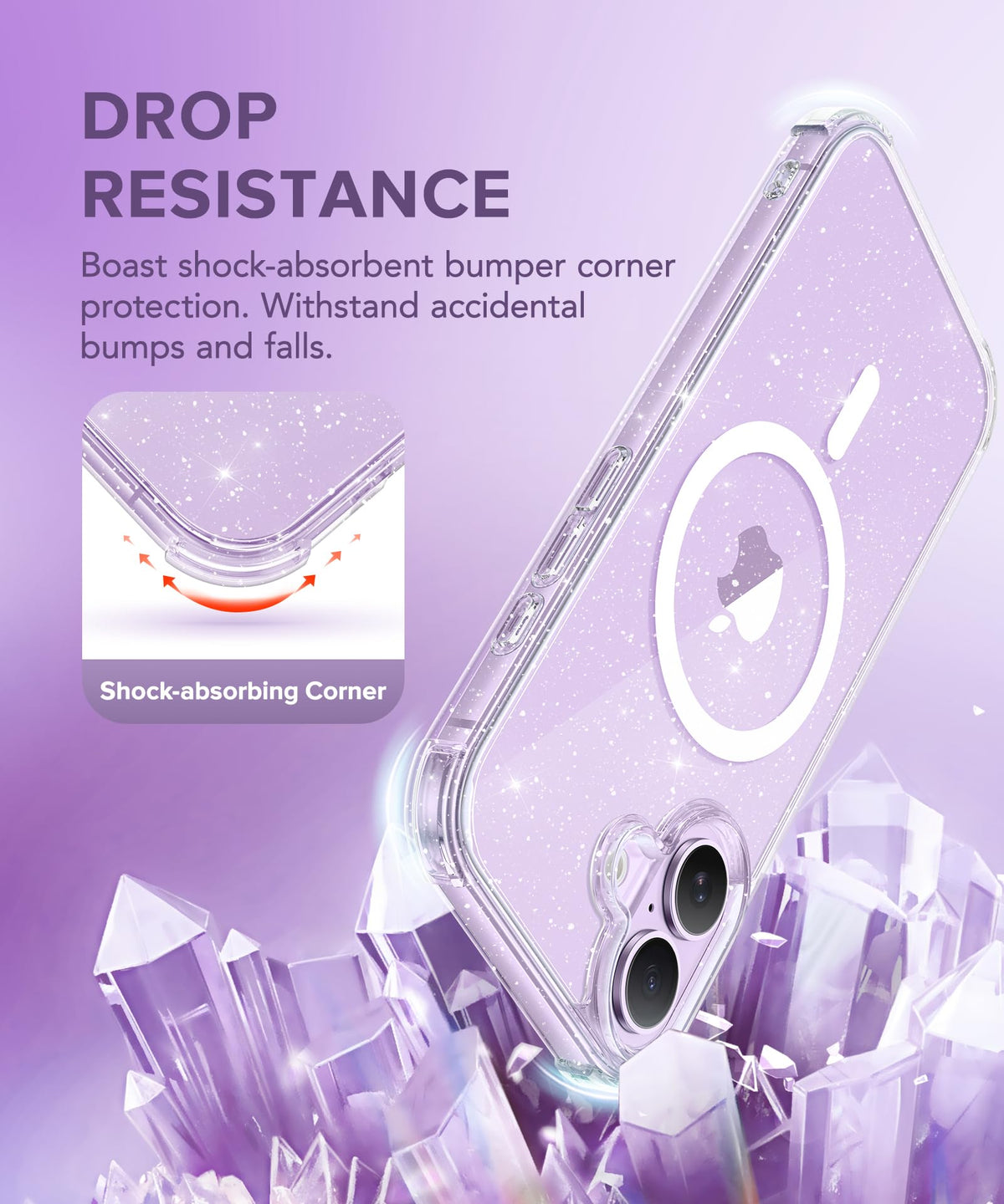 BERFY for iPhone 17 Case for Women 6.3"