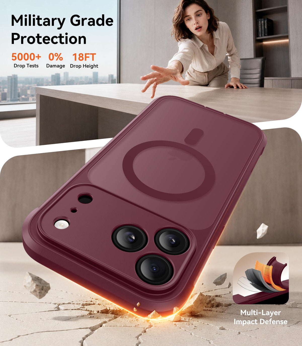 BERFY for iPhone 18 Pro Case