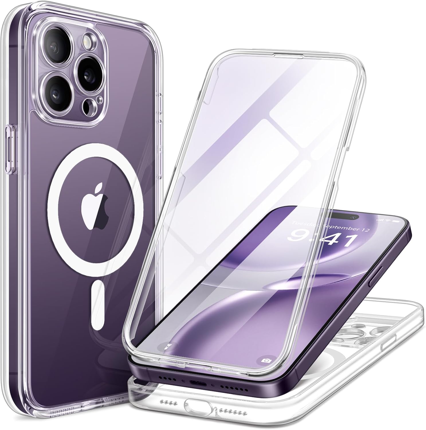 Magnetic for iPhone 14 Pro Max Case Compatible with Magsafe