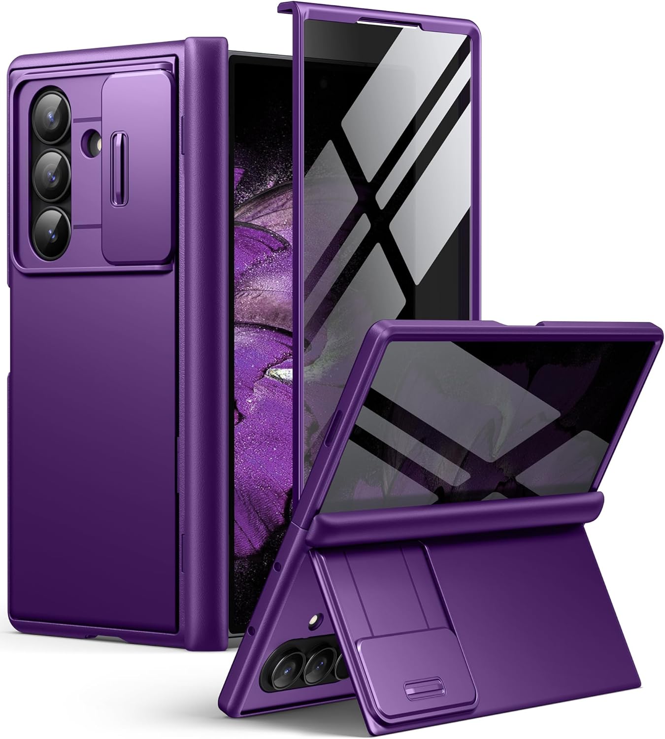Z Fold 7 Case with Kickstand