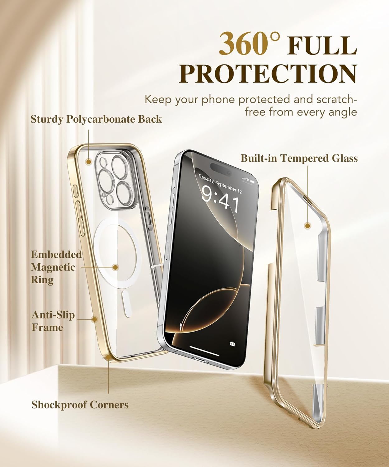 iPhone 16 Pro Max Plating Case