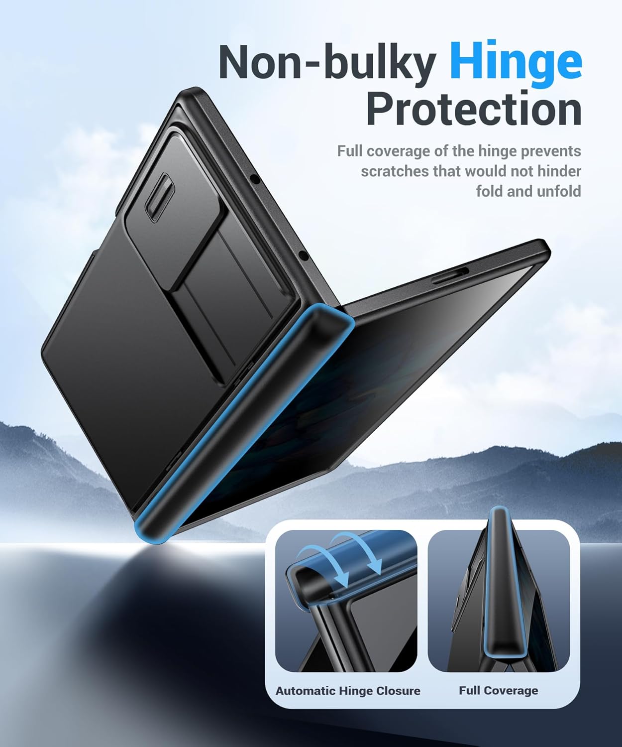 Z Fold 7 Case with Kickstand