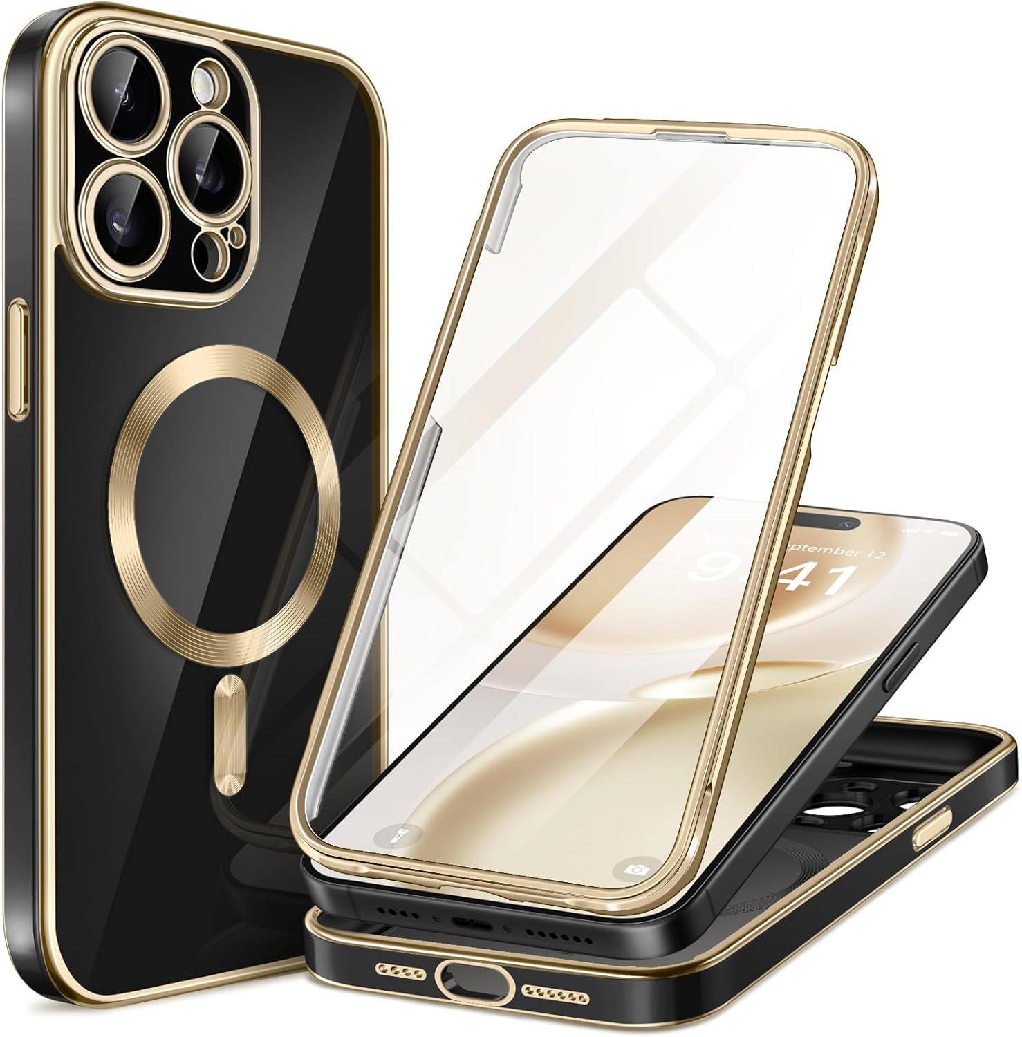 iPhone 14 Pro Max Plating Magnetic Case