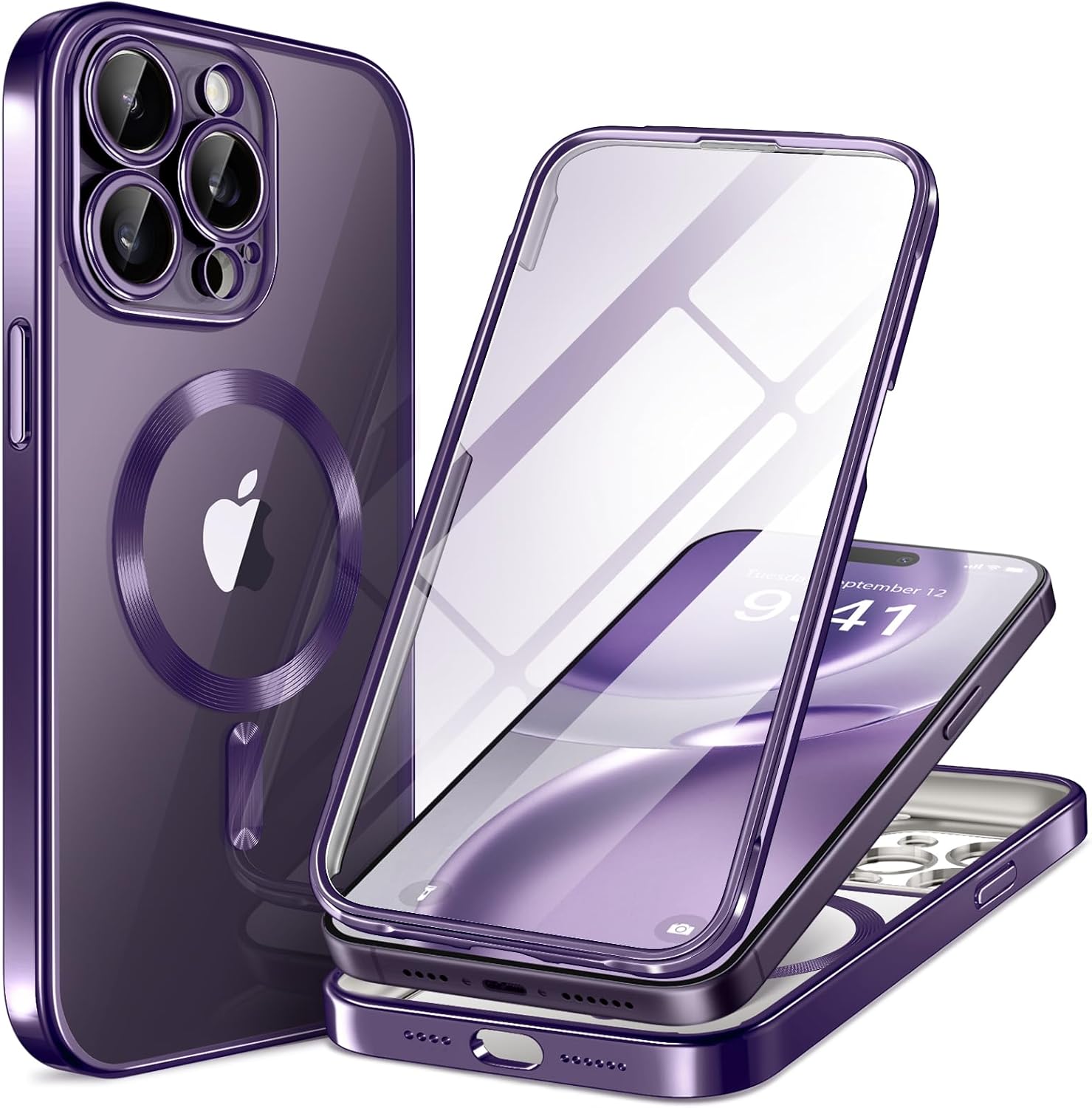 iPhone 14 Pro Max Plating Magnetic Case