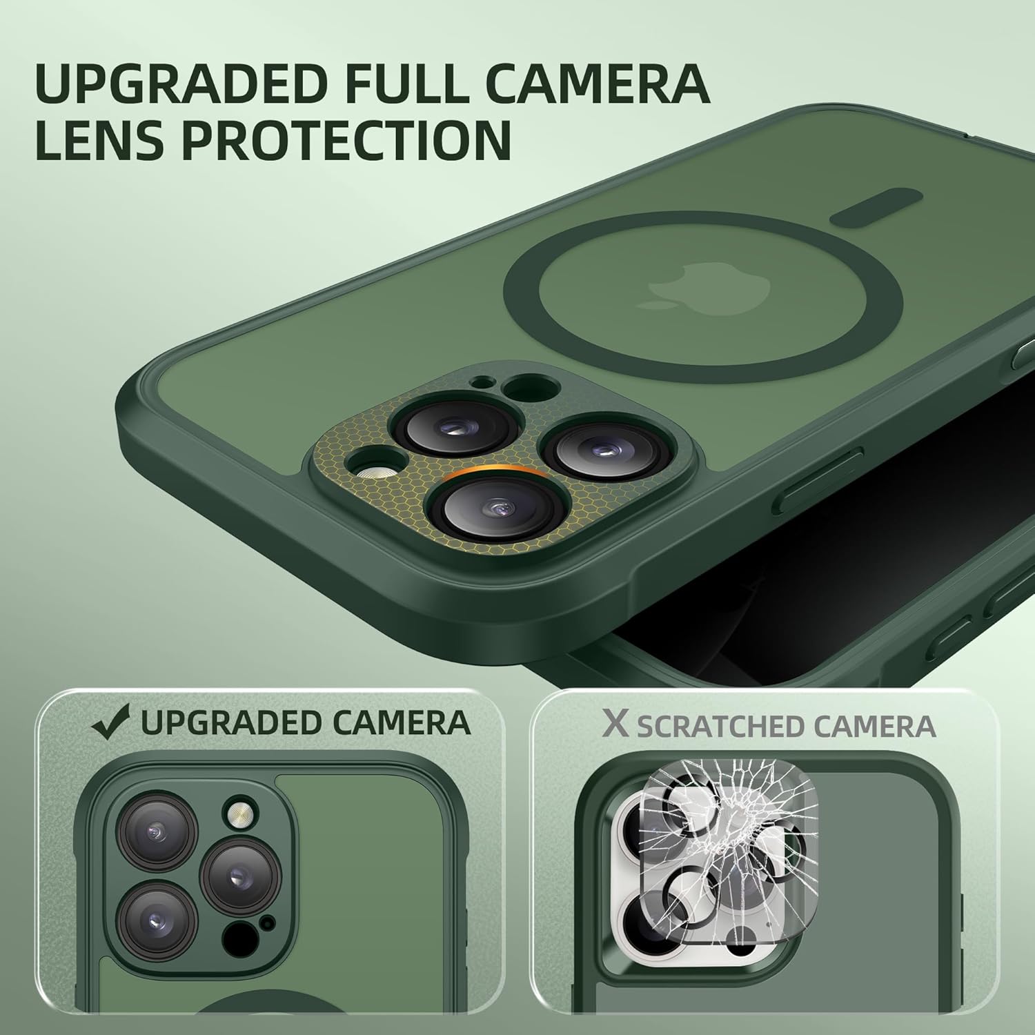 iPhone 16 Pro Max case with Privacy Screen Protector