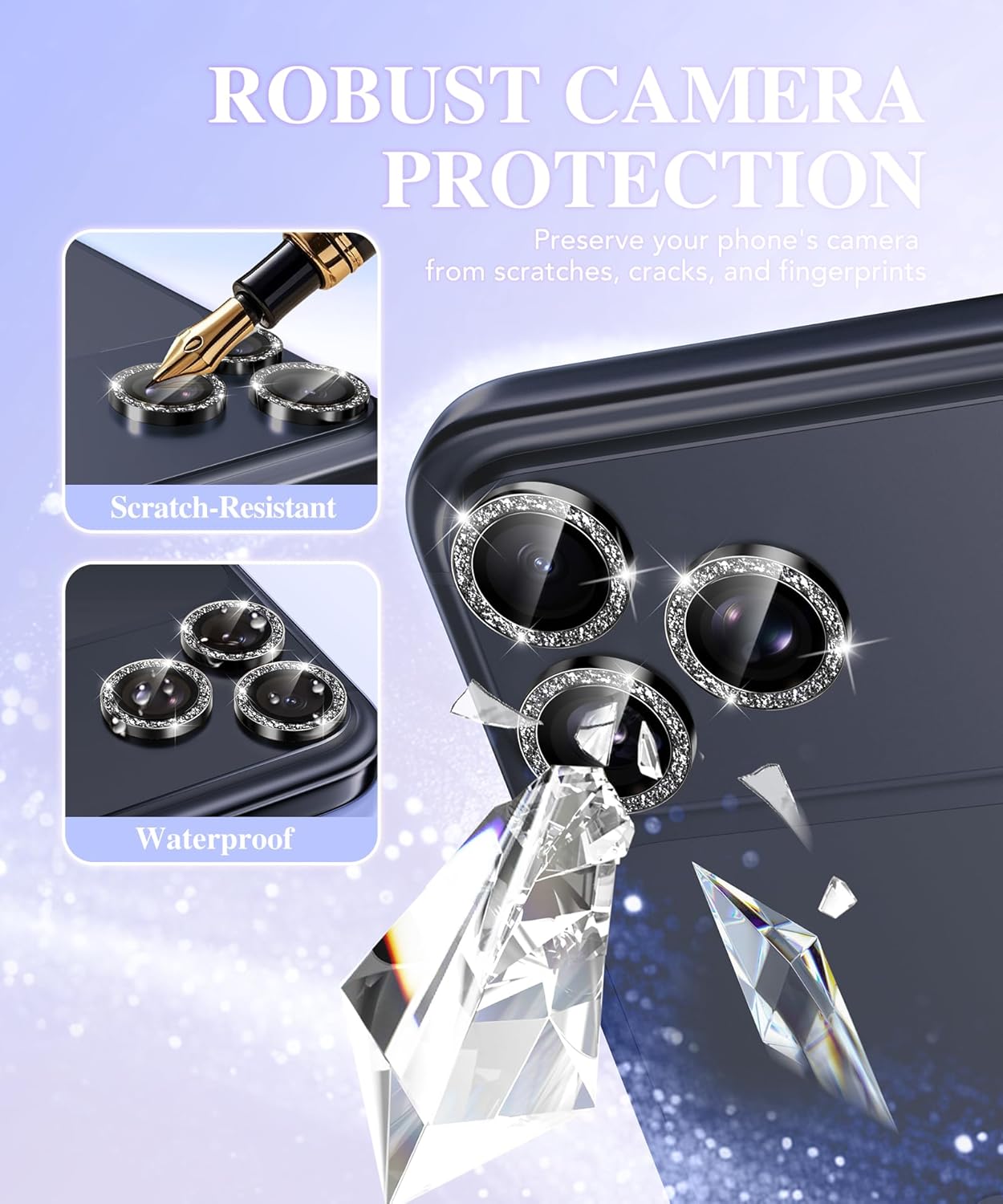 iPhone 17 Pro/17 Pro Max Camera Lens Protector