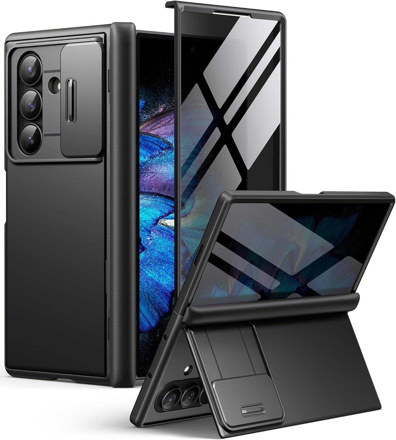Z Fold 7 Case with Kickstand