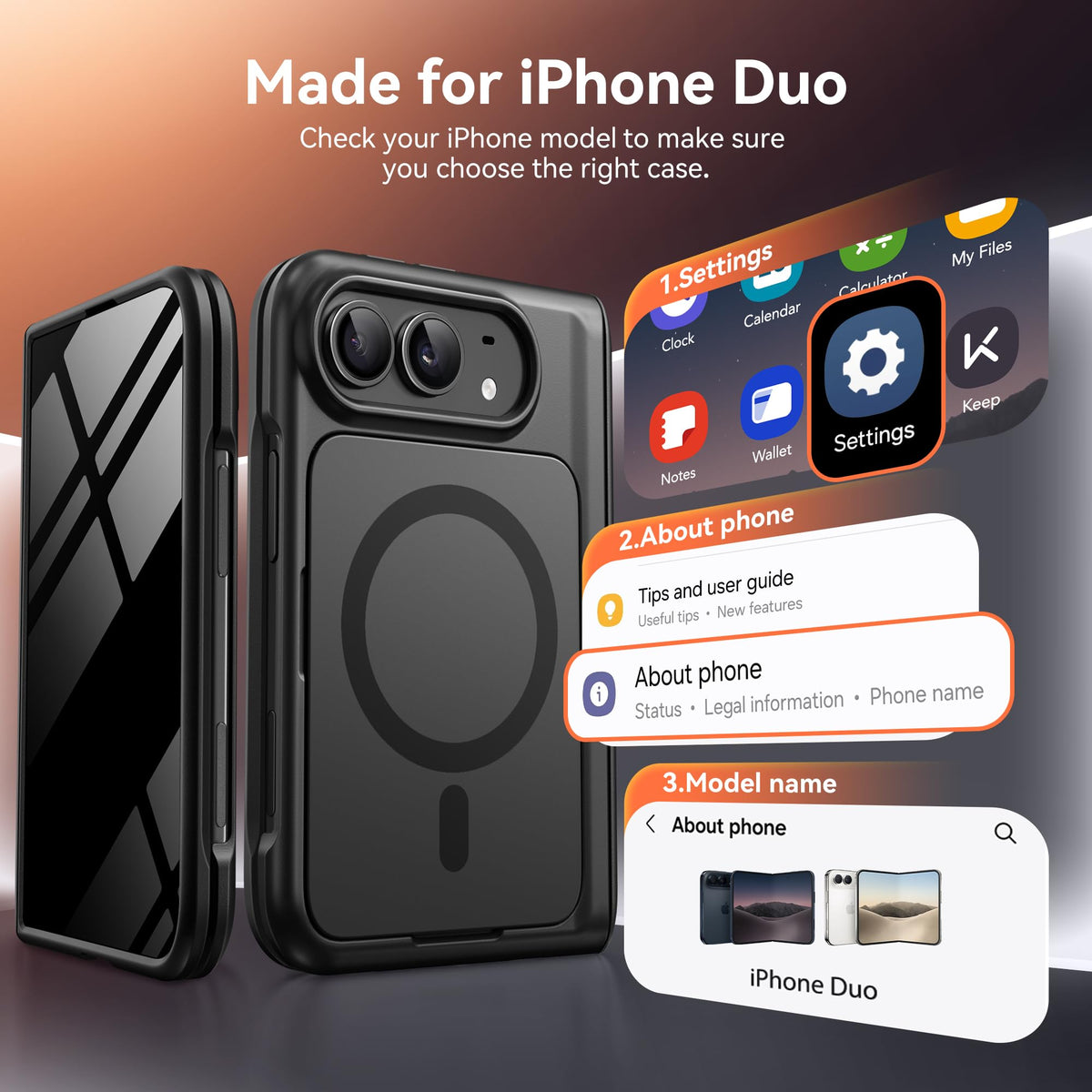iPhone Duo MagSafe Case