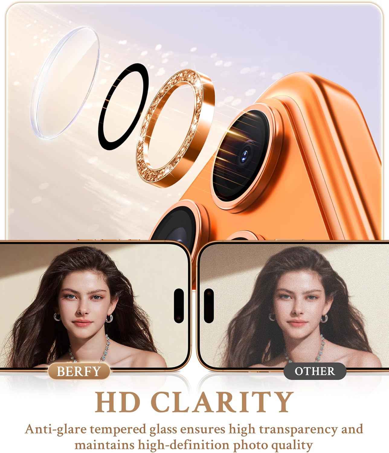 iPhone 17 Pro/17 Pro Max Camera Lens Protector