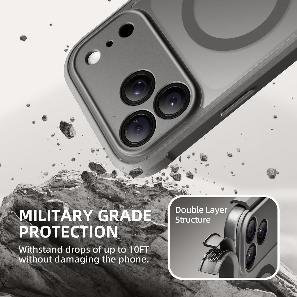 BERFY for iPhone 17 Pro Case