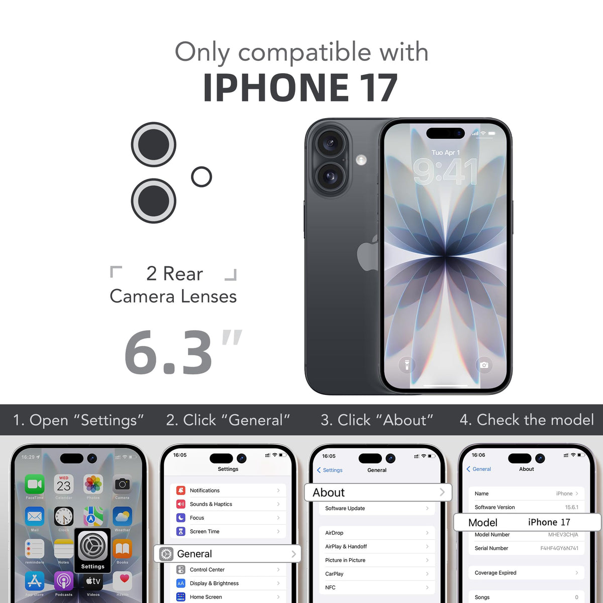 BERFY for iPhone 17 Case
