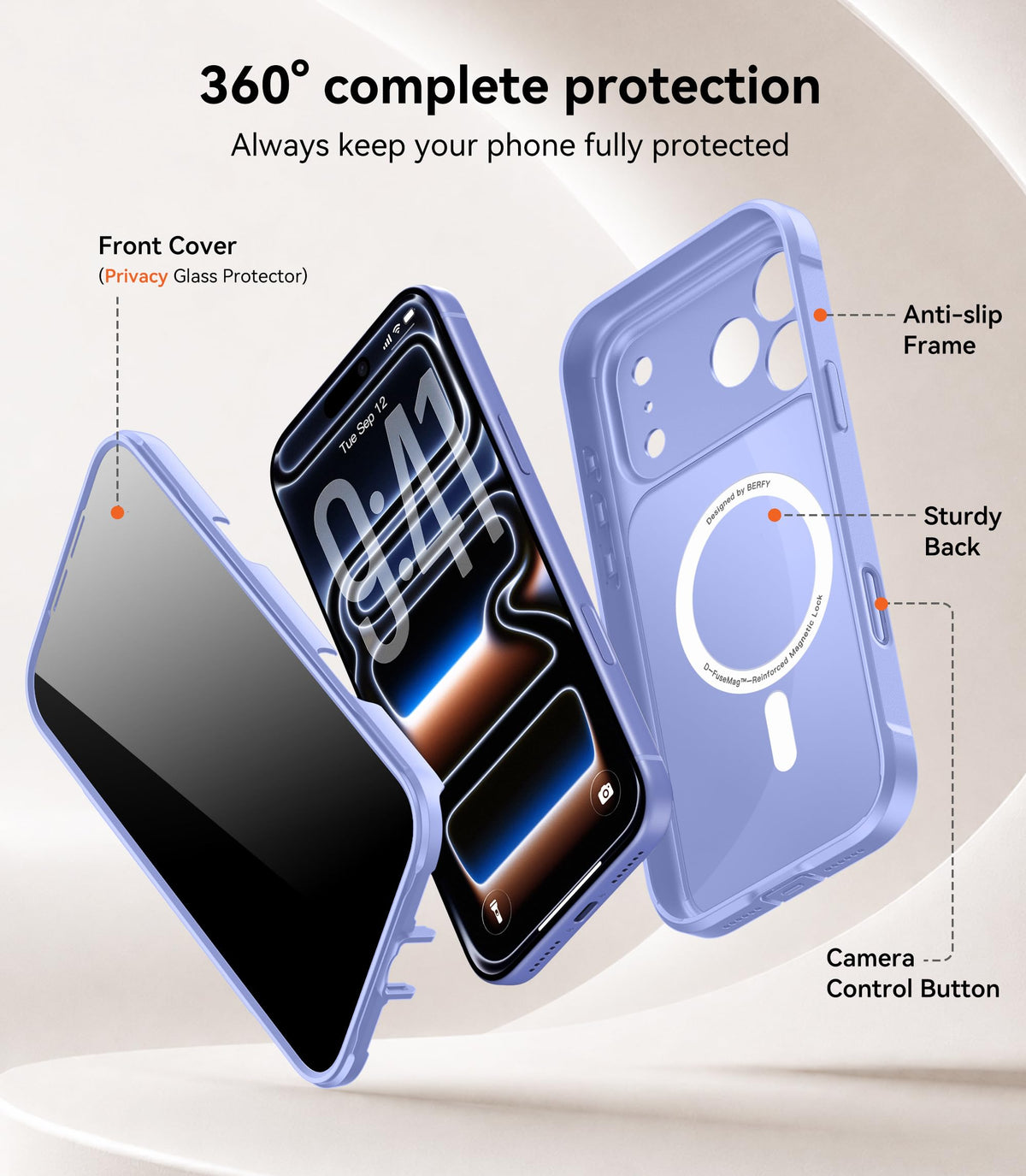 BERFY for iPhone 18 Pro Max Case